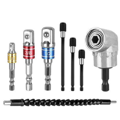 105 Degree Right Angle Drill Adapter Set