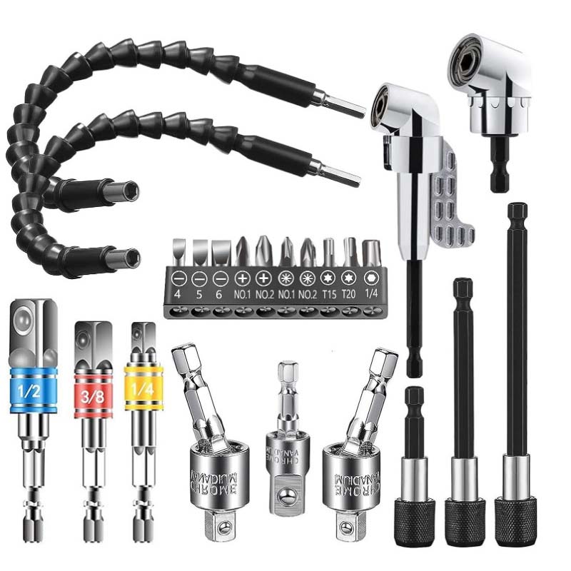 105 Degree Right Angle Drill Adapter Set