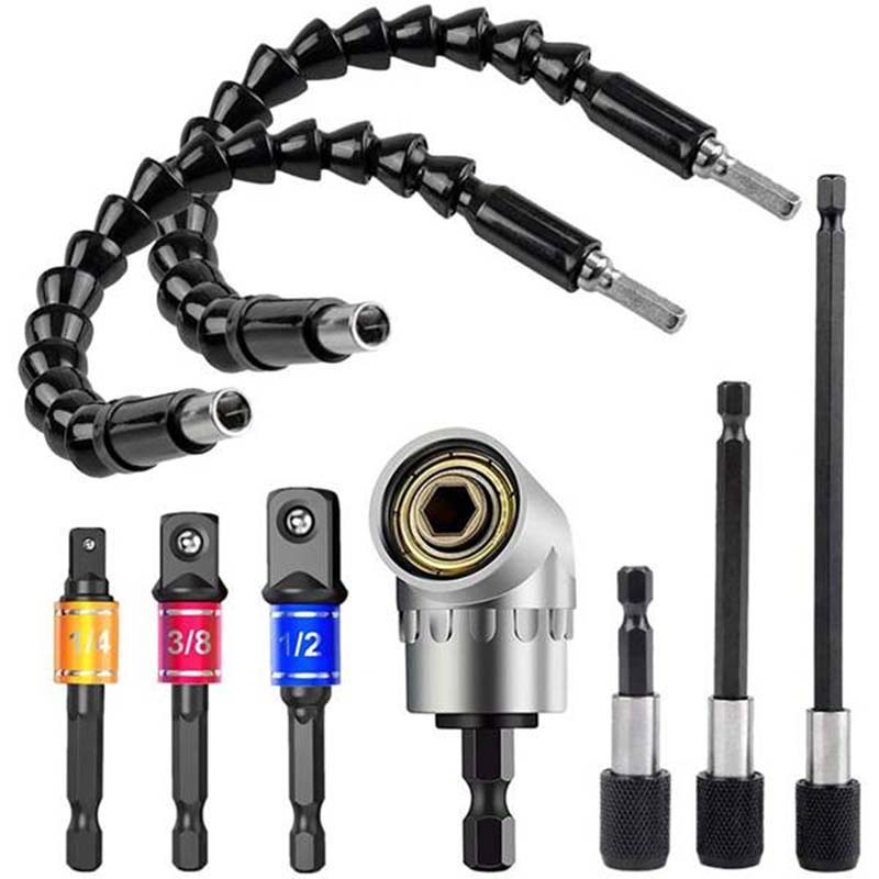 105 Degree Right Angle Drill Adapter Set