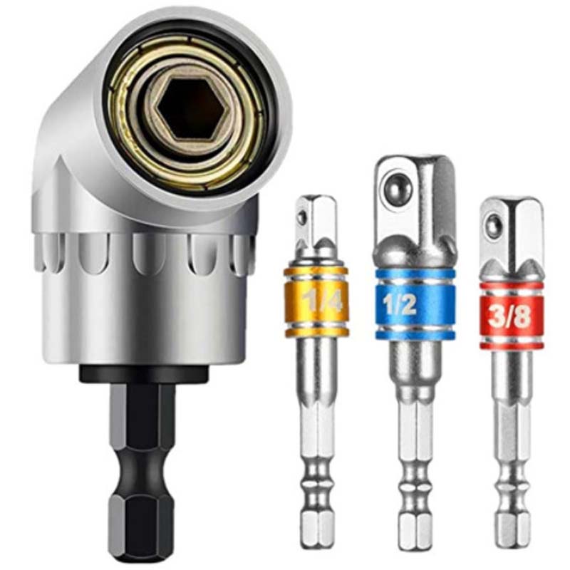 105 Degree Right Angle Drill Adapter Set