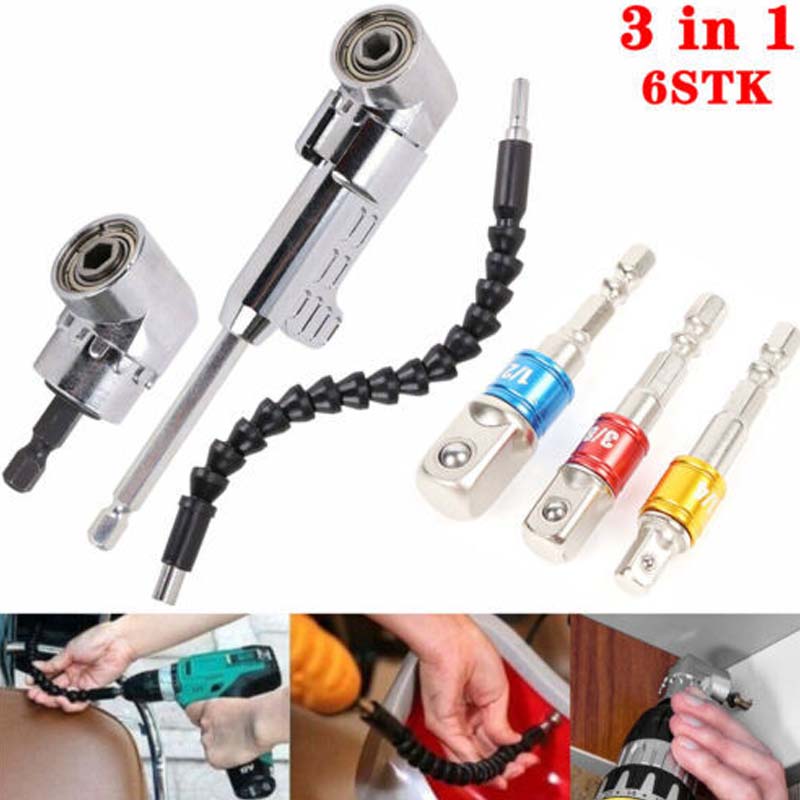 105 Degree Right Angle Drill Adapter Set