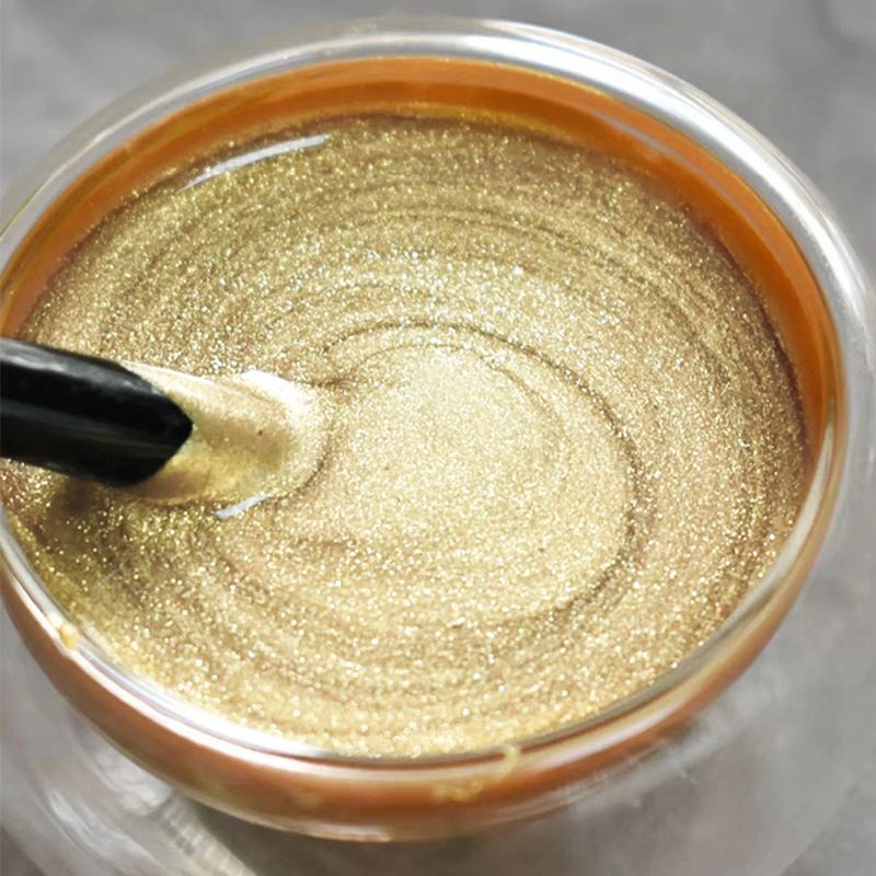 🏡Weather resistant water-based gold paint