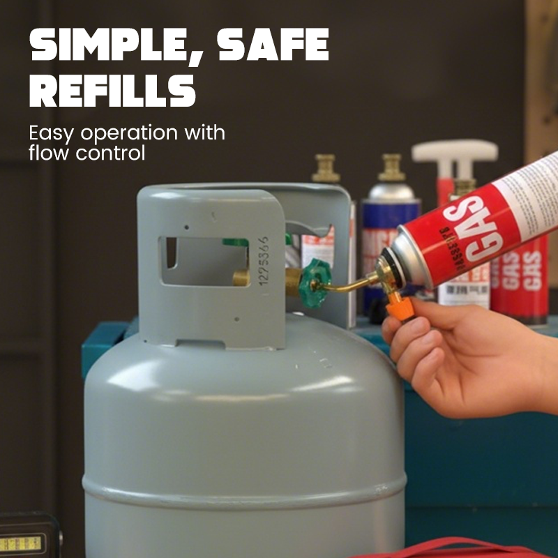 GET $10 OFF TODAY!🎁Gas Canister Refill Tool for Outdoor Stoves