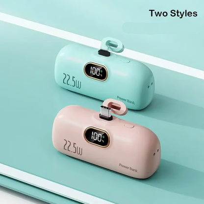 ⏳Time-Limited Special⏰5000mAh Mini Power Bank – Portable, Universal Compatibility 🔋🔌【Limited Offer】