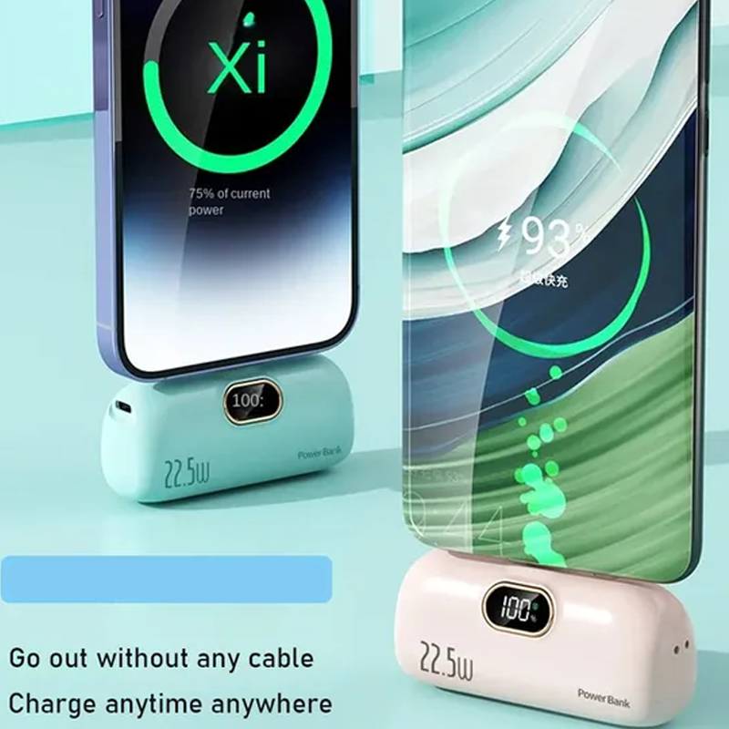 ⏳Time-Limited Special⏰5000mAh Mini Power Bank – Portable, Universal Compatibility 🔋🔌【Limited Offer】