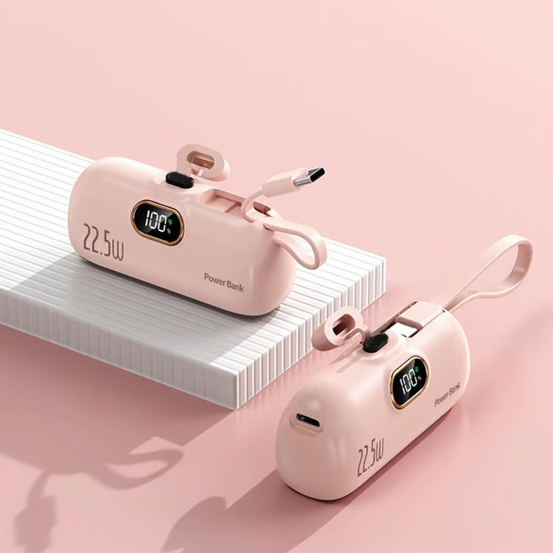 ⏳Time-Limited Special⏰5000mAh Mini Power Bank – Portable, Universal Compatibility 🔋🔌【Limited Offer】