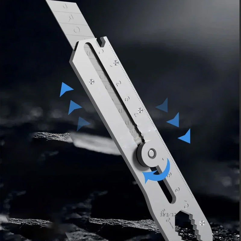 New Year Promotion: Buy 1 Get 1 Free🎁Multipurpose Utility Knife with Retractable Snap-off Blade