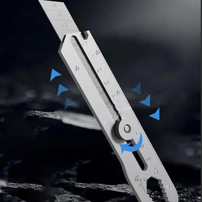 New Year Promotion: Buy 1 Get 1 Free🎁Multipurpose Utility Knife with Retractable Snap-off Blade
