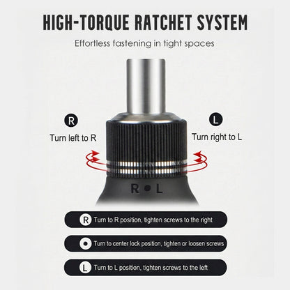 Multi-Function Ratcheting Screwdriver & Bit Kit