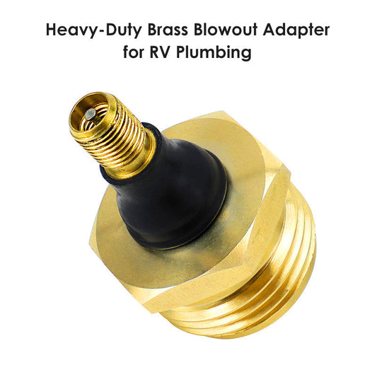 ⚙️High-performance Brass Exhaust Adapter For RV Piping