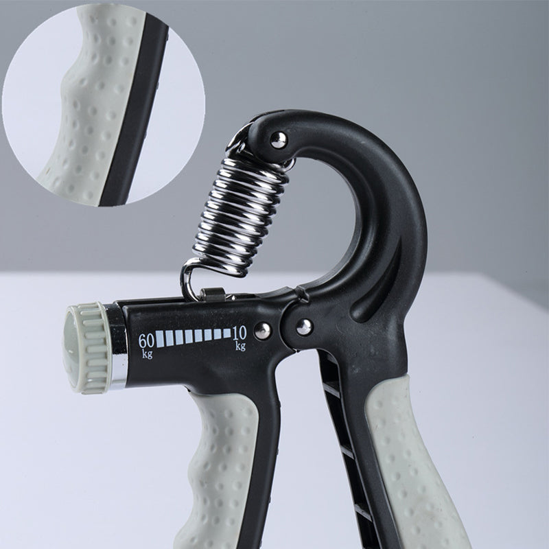 💪 Adjustable Hand Grip Strengthener: Auto Count, Non-Slip, Portable, All Levels