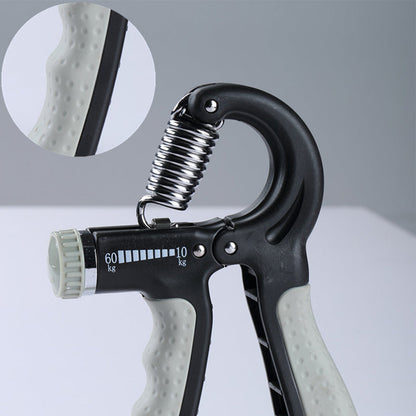 💪 Adjustable Hand Grip Strengthener: Auto Count, Non-Slip, Portable, All Levels