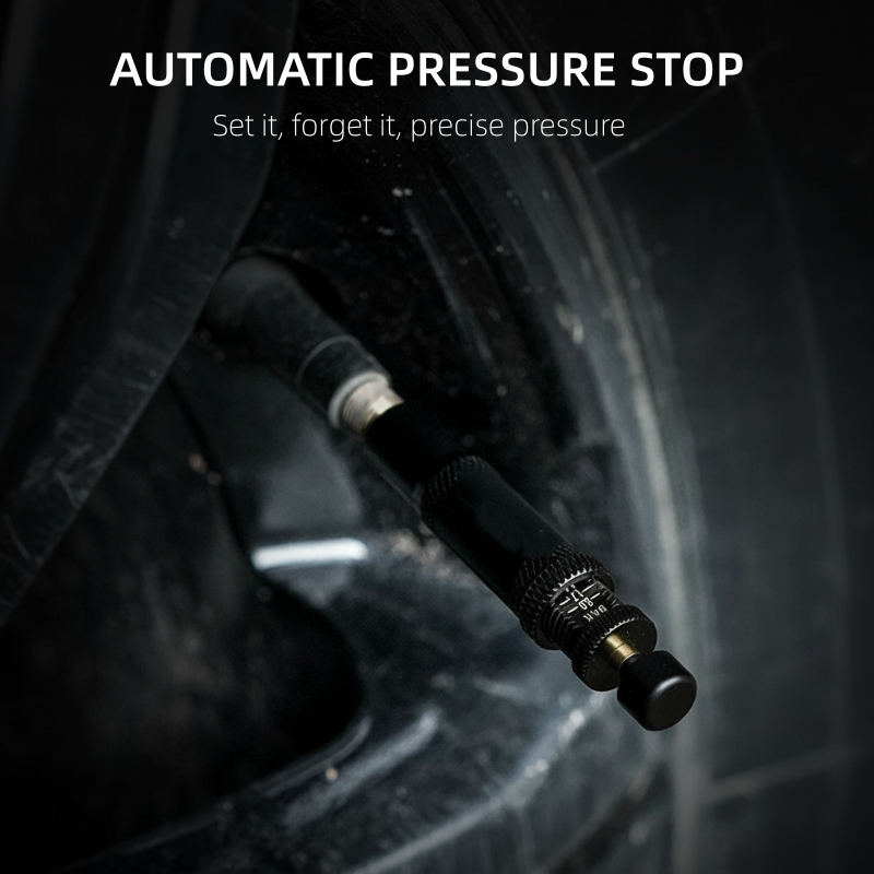 Adjustable Auto-Stop Tire Deflator Kit - 4PCS/Set