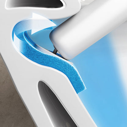 Toilet Brush Set with Disposable Brush Heads