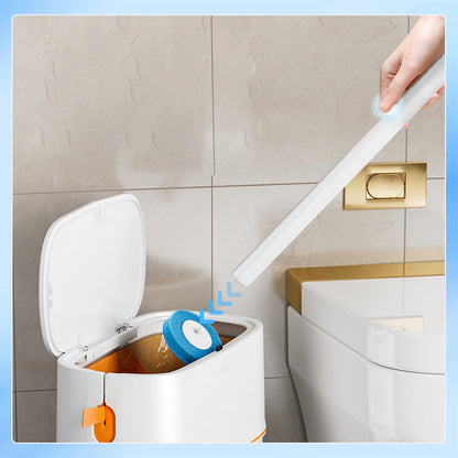 Toilet Brush Set with Disposable Brush Heads