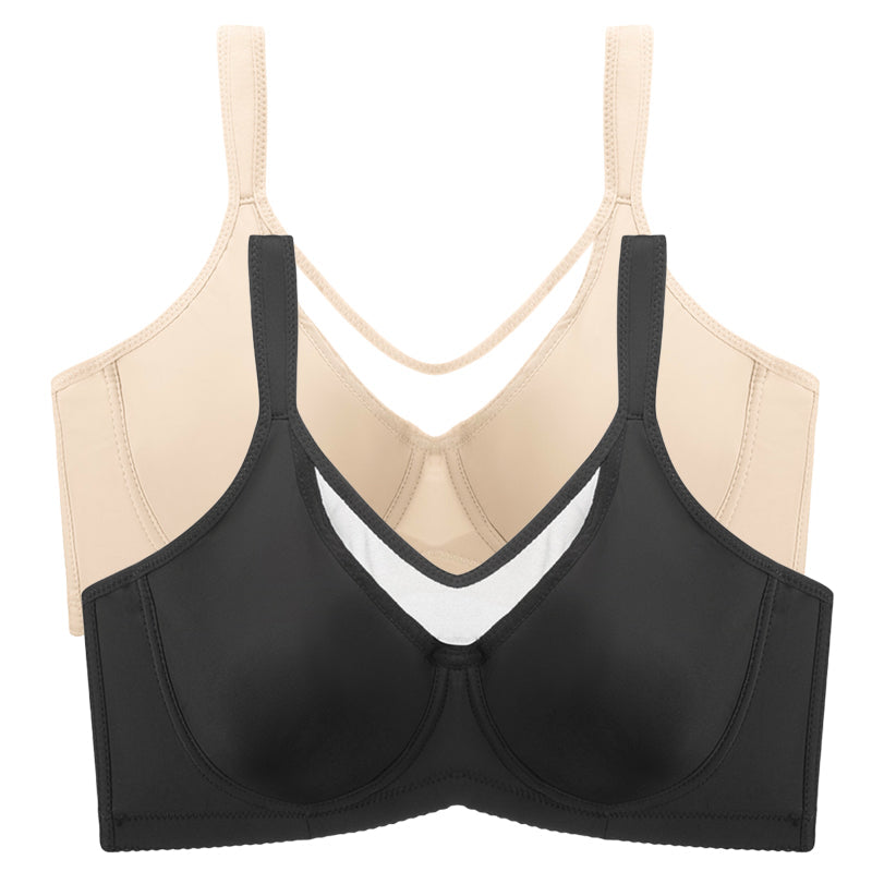 🏆 Last Day Special Price $ 19.99 ! 💐Women's Plus Size Cooling Full Coverage Minimizer Bra
