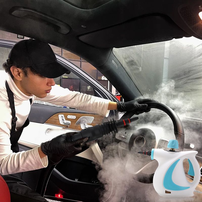 ⏳LAST DAY SALE 69% OFF!!🔥Pressurized Handheld Multi-Surface Natural Steam Cleaner with 12 pcs Accessories