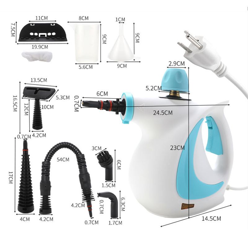 ⏳LAST DAY SALE 69% OFF!!🔥Pressurized Handheld Multi-Surface Natural Steam Cleaner with 12 pcs Accessories