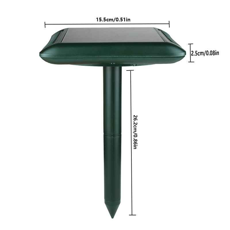 Today Only: 56% Off💥Ultrasonic Solar Powered Waterproof Mole Repellent