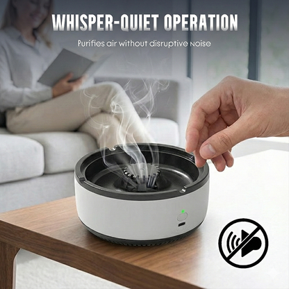 Value Bundle: Intelligent Smokeless Ashtray with Air Purifier + Dehumidifier Box