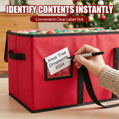 Today Only: 50% Off🎁Foldable Christmas Ornament Storage Box