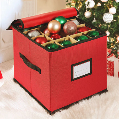 Today Only: 50% Off🎁Foldable Christmas Ornament Storage Box