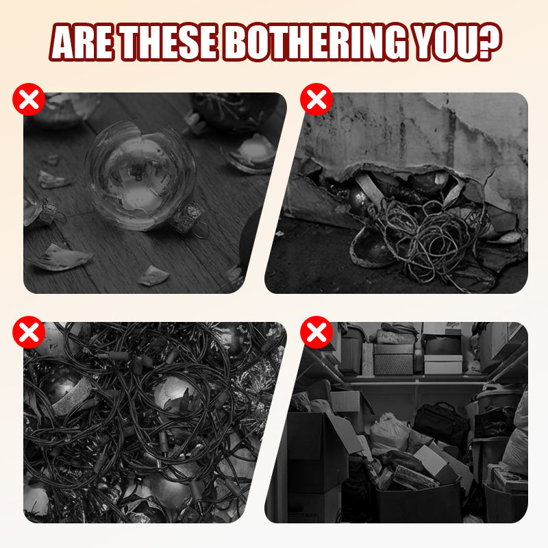 Today Only: 50% Off🎁Foldable Christmas Ornament Storage Box