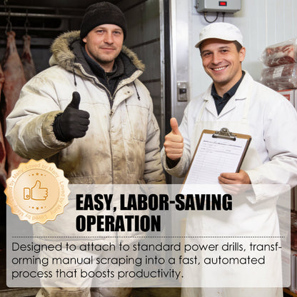 Efficient Livestock Hair Removal Scraper