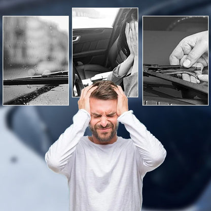 【Cumulative Sales: 99.99 million+】German Quality 👍Universal U-Shape Boneless Windshield Wiper Blades for Car