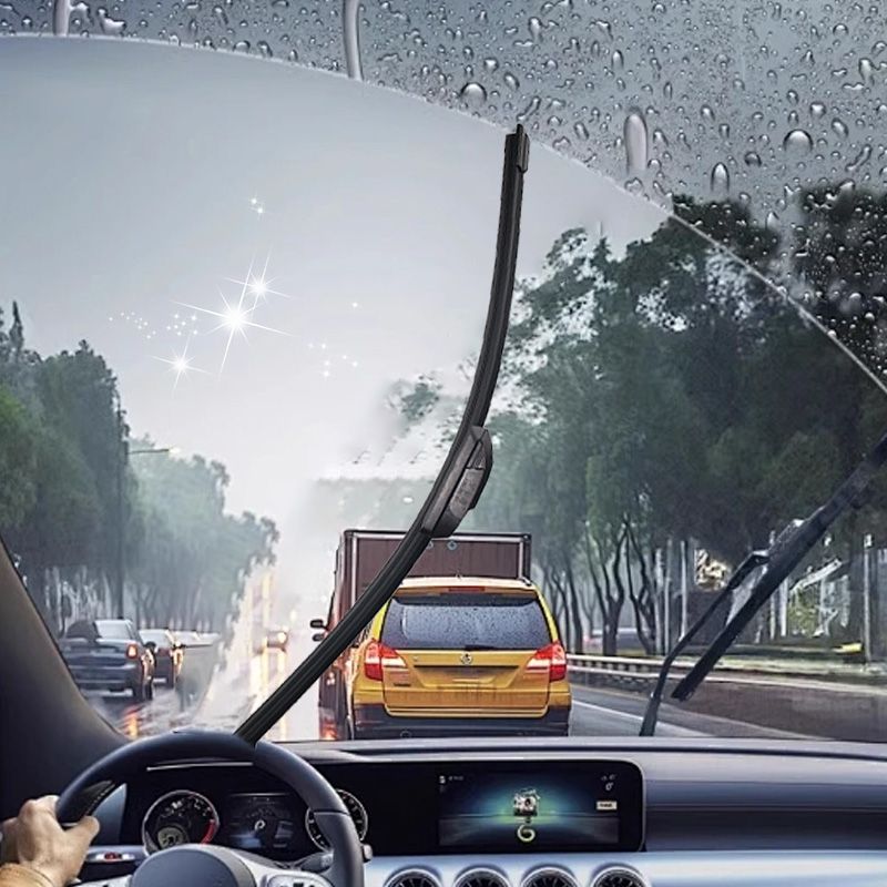 【Cumulative Sales: 99.99 million+】German Quality 👍Universal U-Shape Boneless Windshield Wiper Blades for Car