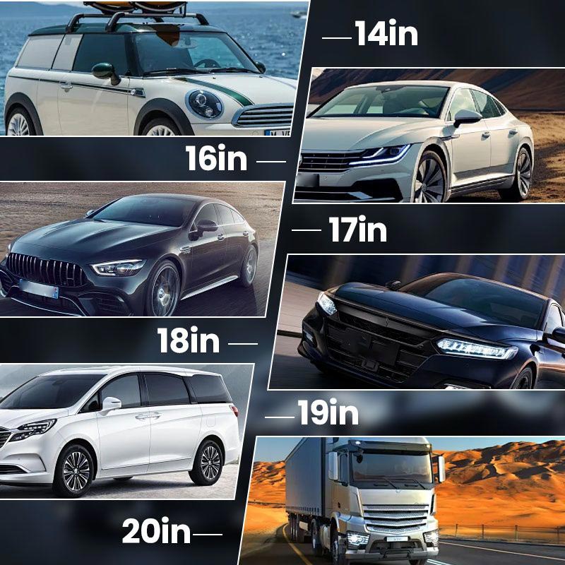 【Cumulative Sales: 99.99 million+】German Quality 👍Universal U-Shape Boneless Windshield Wiper Blades for Car