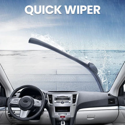 【Cumulative Sales: 99.99 million+】German Quality 👍Universal U-Shape Boneless Windshield Wiper Blades for Car