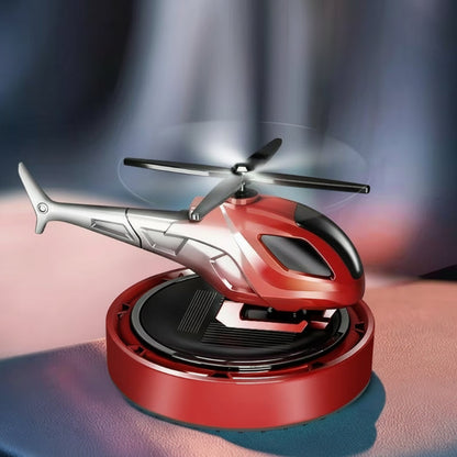 【Cumulative Sales: 99.99 million+】🔥Solar-Powered Rotating Airplane Car Air Freshener