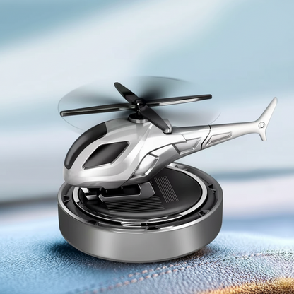 【Cumulative Sales: 99.99 million+】🔥Solar-Powered Rotating Airplane Car Air Freshener