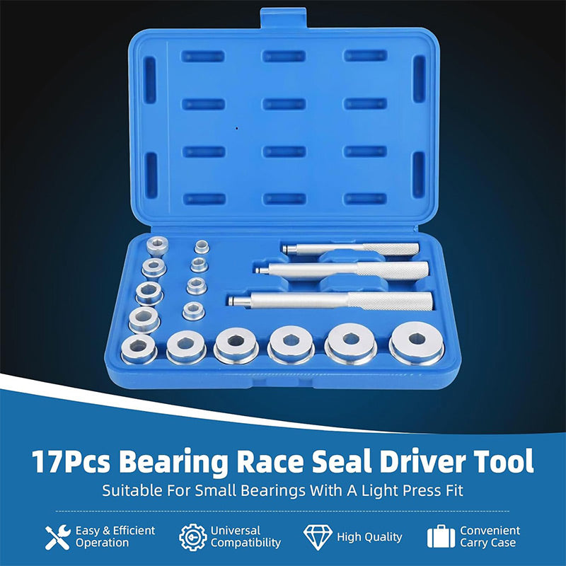 17PCS Small Bearing Automotive Repair Installation and Removal Tool Set