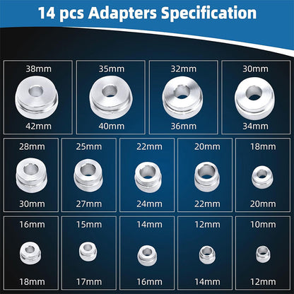 17PCS Small Bearing Automotive Repair Installation and Removal Tool Set