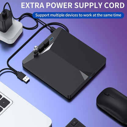 7-in-1 USB 3.0 Type-C External DVD Drive