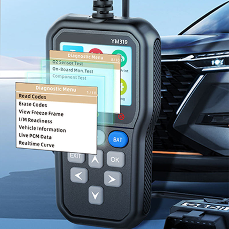 OBD2 Scanner Diagnostic Tool with Cloud Printaing