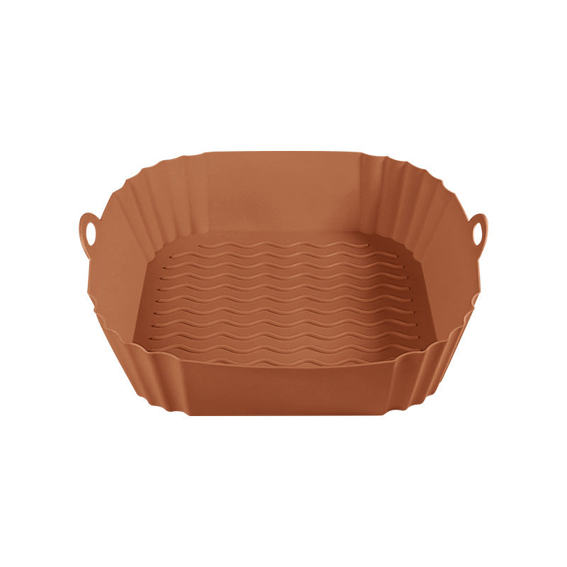 Bake & Crisp Instantly! Reusable Silicone Air Fryer Liner