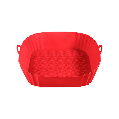 Bake & Crisp Instantly! Reusable Silicone Air Fryer Liner