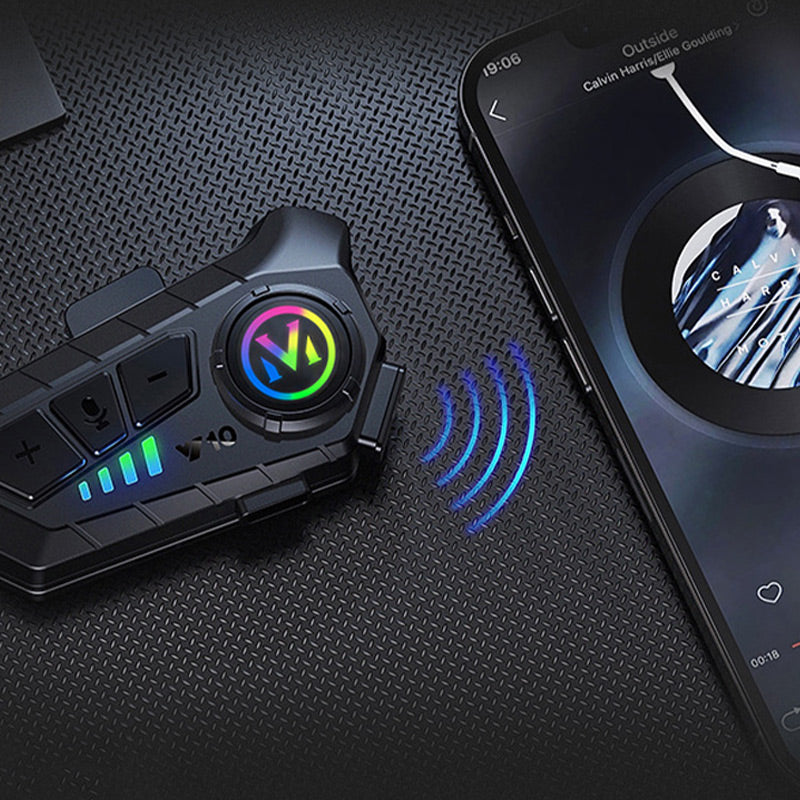 🏍️🎧Motorcycle Bluetooth Headset for Half/Full Face Helmet