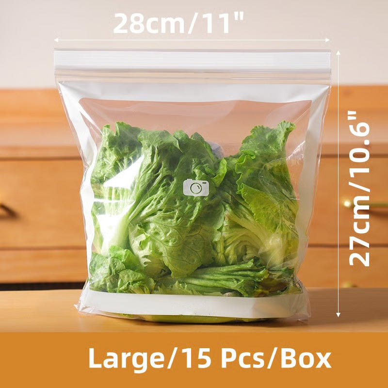 🔐 Members-Only Style Deal 💎Transparent Food-Grade Reinforced Double-Seal Bags