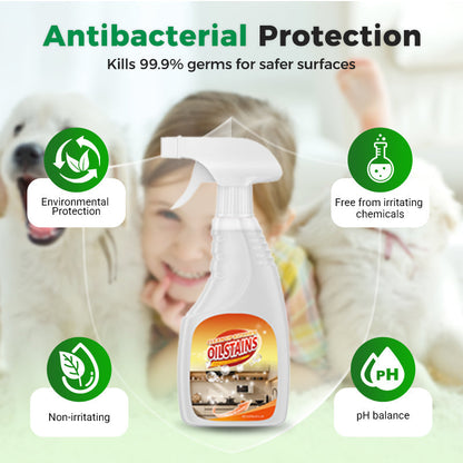 🔥🧼 Heavy-Duty Degreaser Foam – Clinging action, fast-working. 🧽⚡ Removes years of grime from range hoods, stovetops & cookware. Antibacterial, streak-free shine.