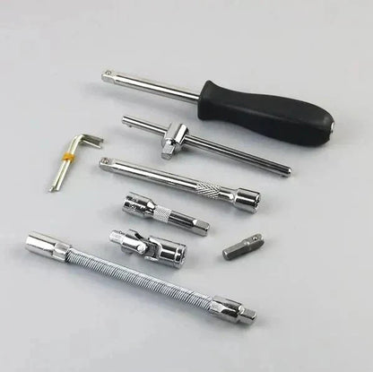 46-Piece Socket Wrench And Bit Set
