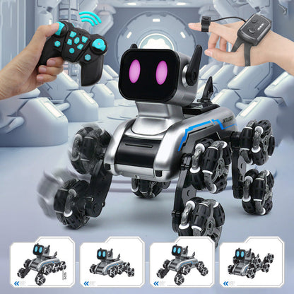 🤖🦾 Remote-Controlled Gesture Sensing Robot Dog | Programmable Stunt Car Toy with Light & Music🎧🎮 Perfect Gift for Kids Who Love STEM Learning & Interactive Play – Cool Robotics for Ages 6+