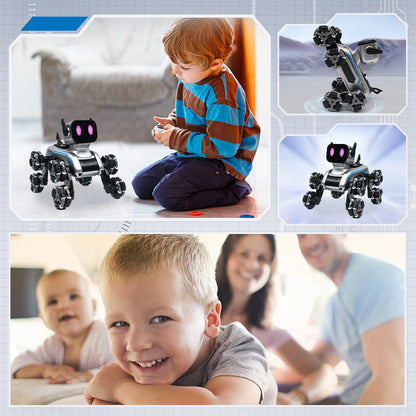 🤖🦾 Remote-Controlled Gesture Sensing Robot Dog | Programmable Stunt Car Toy with Light & Music🎧🎮 Perfect Gift for Kids Who Love STEM Learning & Interactive Play – Cool Robotics for Ages 6+