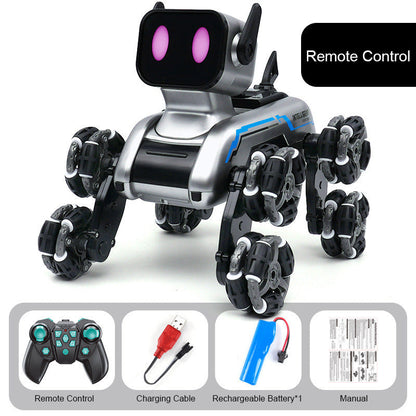 🤖🦾 Remote-Controlled Gesture Sensing Robot Dog | Programmable Stunt Car Toy with Light & Music🎧🎮 Perfect Gift for Kids Who Love STEM Learning & Interactive Play – Cool Robotics for Ages 6+