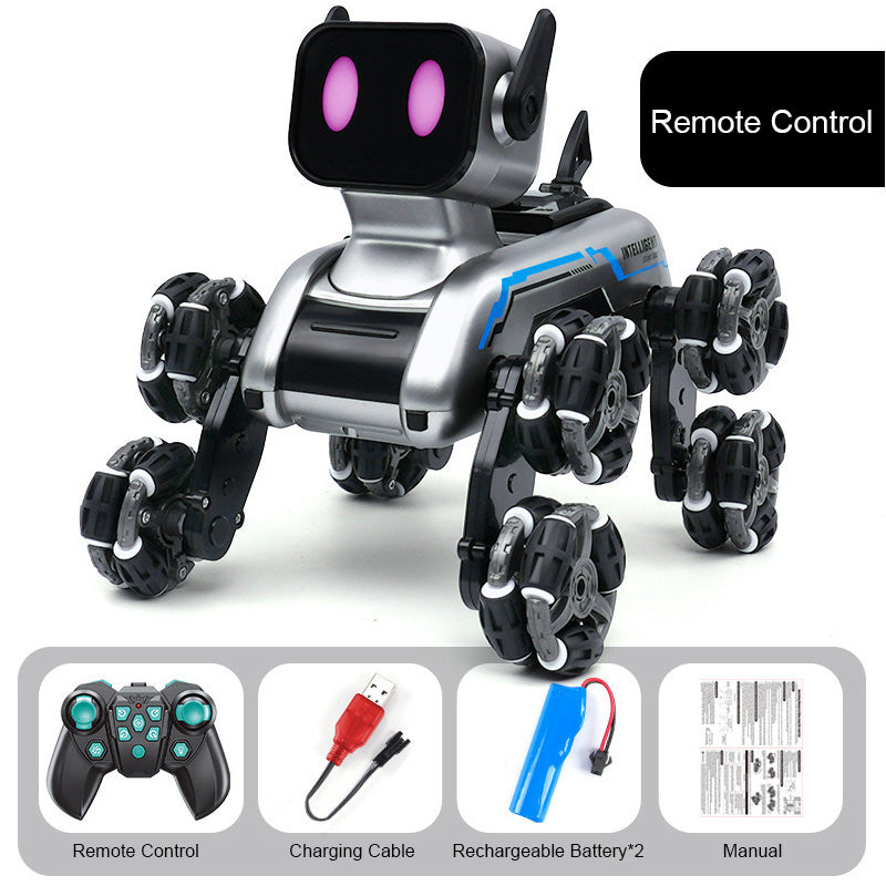 🤖🦾 Remote-Controlled Gesture Sensing Robot Dog | Programmable Stunt Car Toy with Light & Music🎧🎮 Perfect Gift for Kids Who Love STEM Learning & Interactive Play – Cool Robotics for Ages 6+