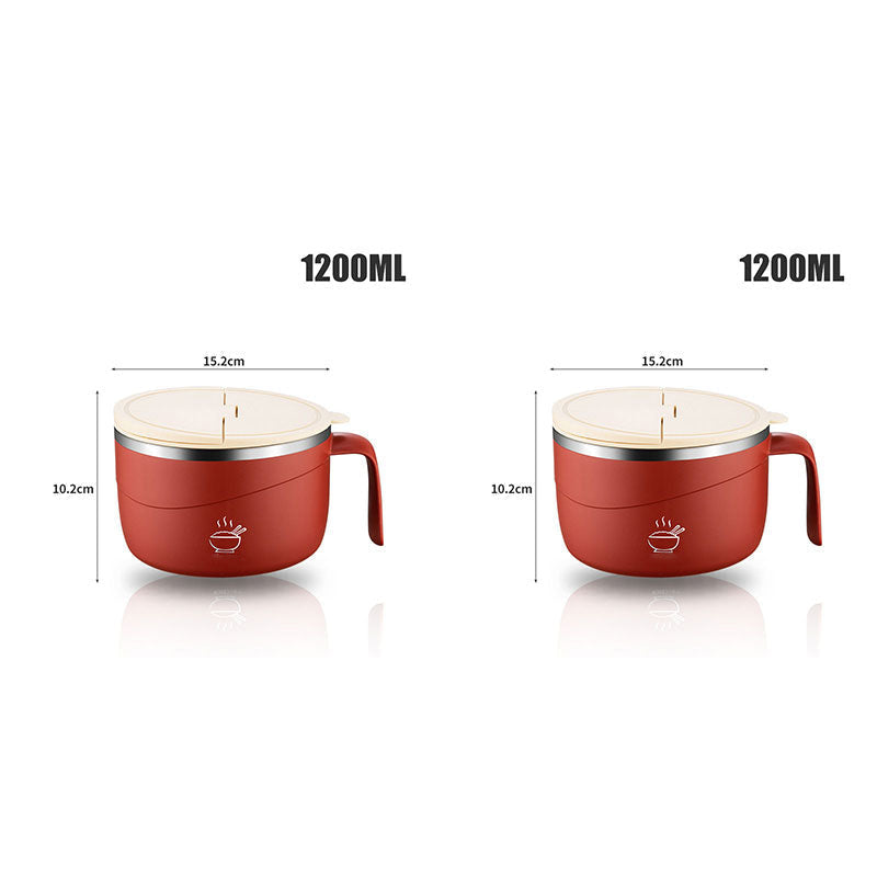 304 Stainless Steel Insulated Ramen Bowl