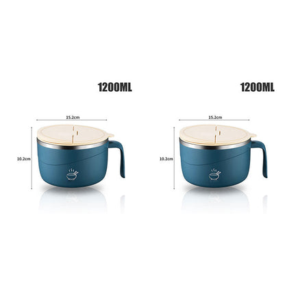 304 Stainless Steel Insulated Ramen Bowl